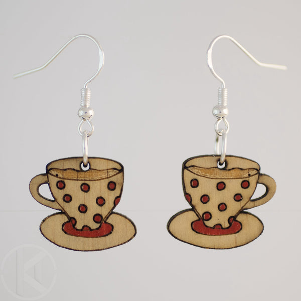 Tea Cup Earrings