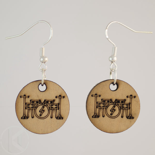 Drum-set Earrings