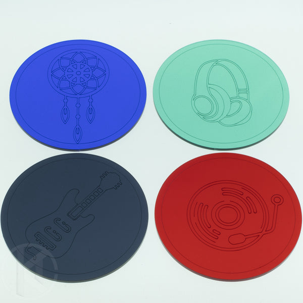 For the Love of Music Coaster Set