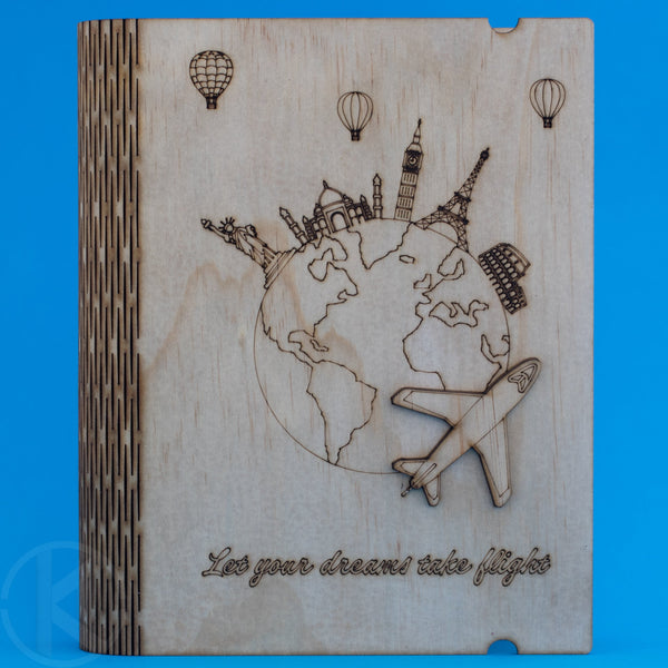 Living Hinge Let Your Dreams Take Flight Notebook