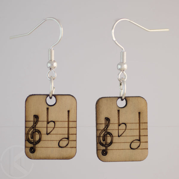 Music Notes Earrings